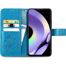 Mays Home1 Realme 10 Pro Dört Yapraklı Yonca Flip Kapak Kılıf Için Kılıf Zarif (Yurt Dışından)