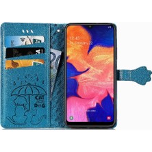 Mays Home1 Samsung Galaxy A10 Flip Kapak Için Kılıf Kısa Kayış Darbeye Karikatür (Yurt Dışından)