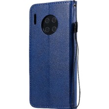 Mays Home1 Huawei Mate 30 Pro Için Flip Case Klasik Düz Renk Yüksek Kaliteli Deri (Yurt Dışından)