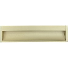 System 2163 Siyah Renk Gömme Kulp 224 mm