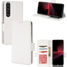 Mays Home1 Sony Xperia 1 Iii Kart Yuvaları Için Kılıf Tutucu Cüzdan Pu Deri Manyetik (Yurt Dışından)