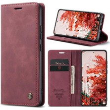 Mays Home Xiaomi 14 Pro Vintage Pu Deri Cüzdan Manyetik Kapatma Için Flip Case (Yurt Dışından)