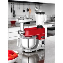 Robx SR50 Döküm Gövde 7 Litre Hamur Yoğurma Kıyma Çekme Erişte Blender Mixer Set