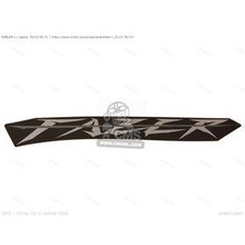 Yamaha Fazer6 Fazer 600 Fz6 2005-2007 Uyumlu Sele Altı Grenaj Stiker Amblem 5VX-21781-70