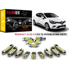 Femex Renault Clio 4 Led Iç Aydınlatma Ampul Seti Parlak Beyaz