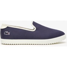 Lacoste Erkek Lacivert Canvas Resort Espadril Düz Kauçuk Taban %95 Polyester Malzeme 745CMA0010 J18