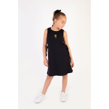 Tuffy Kids Kız Çocuk Yazlık  Kaşkorse Basic Elbise 6-9 Yaş