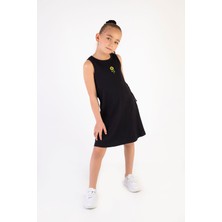 Tuffy Kids Kız Çocuk Yazlık  Kaşkorse Basic Elbise 6-9 Yaş