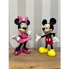 İki Cadı Tasarım Iki Cadı Tasarım, Mickey Mouse ve Minnie Mouse Ikili Set Hediyelik Dekoratif Obje