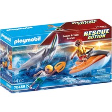 Playmobil Shark Attack And Rescue Boat 70489