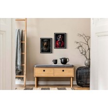 Decotorium Çerçeveli Tablo Anımal Kıngdom-Dog Serisi Mdf Tablo DOG/216