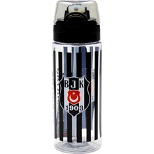 Beşiktaş Kartal Baskılı Plastik Matara 500 Ml Siyah 24390