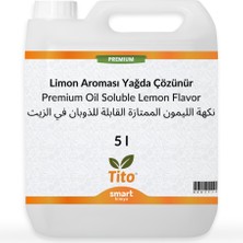 Tito Premium Limon Aroması Yağda Çözünür 5 Litre
