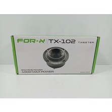 For-X Dome Tweeter 8cm – 100W 50RMS For-X TX-102 8cm Dome Tiz