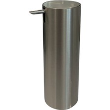 System Banyo Aksesuarları Basmalı Sıvı Sabunluk Saten Renk 300 Ml - 168X60X83 Mm