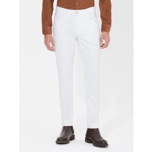 Cacharel Erkek Beyaz Jean Pantolon 50272129-VR013