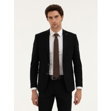 Cacharel Erkek Siyah Slim Fit Ceket 50277601-VR046