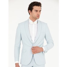 Cacharel Erkek Açık Mavi Slim Fit Smokin Damatlık 50266443-VR003