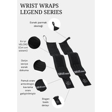 Dex 8 Loop Straps+Wrist Wraps Bilek Bandajı 2'li Set