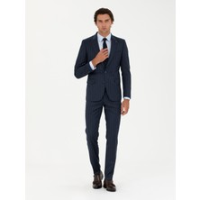 Cacharel Erkek Lacivert Slim Fit Takım Elbise 50272588-VR033