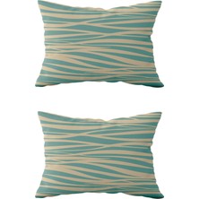 Evdek Çift Taraflı Dikdörtgen Kırlent Kılıf 2'li DS104