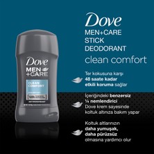 Dove Men Erkek Deodorant Stick Clean Comfort 50ml