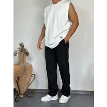 We Fabrica Basic Beyaz Sıfır Kollu T-Shirt