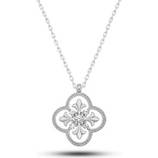 Azuris Silver 925K Gümüş Taşlı Elegant Kolye