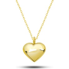 Azuris Silver 925K Gümüş Üç Boyutlu Balon Kalp Kolye