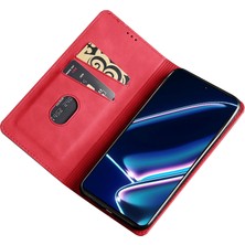 Xshop Realme 12 Pro 5g / 12 Pro Plus 5g Kart Sahibinin Ten Dokunuşlu Deri Telefon Kapağı (Yurt Dışından)