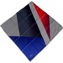 Az Hatalı Polyester La Boutique Mor Karma Desen Eşarp 1835 - 01  34710