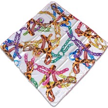 Az Hatalı Polyester La Boutique Pembe Karma Desen Eşarp 1643 - 02  34693