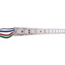 Dora Led  Alüminyum Kasa Lı 5730 Ledli Çubuk LED Bar Amber Sarı -Opak Cam 100cm