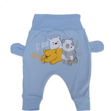 Bebelop Ayı ve Panda Baskılı Pijama Altı