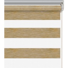 Mekstor Soft Bamboo Vizon Zebra Perde ( Etek Dilimli )