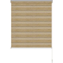 Mekstor Soft Bamboo Vizon Zebra Perde ( Etek Düz )