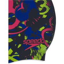 Speedo Speedo Slogan Prt Cap Au Lacivert Unisex Bone