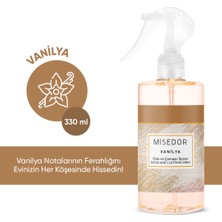 Misedor 2 Li Set Vanilya Çubuklu Oda Kokusu 120 ml & Oda Spreyi 330 ml