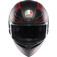 Agv K1 S Sling Matt Black Red Kapalı Kask