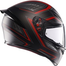 Agv K1 S Sling Matt Black Red Kapalı Kask