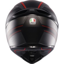 Agv K1 S Sling Matt Black Red Kapalı Kask