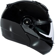 Zeus ZS-3050 Black Çene Açılır Kask