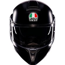 Agv Streetmodular Mono Matt Black Çene Açılır Kask