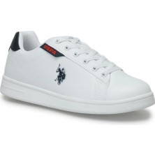 U.s. Polo Assn. Costa Wmn 4Fx (36-40) Beyaz-Lacivert-Kırmızı Sneaker Ayakkabı