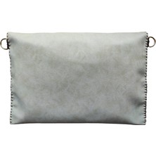 Vertiginoso Deniz Kabuklu Bej Kadın Portföy Clutch El ve Kol Çantası