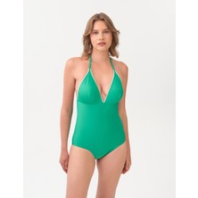 Marks & Spencer Halter Yaka Plunge Mayo
