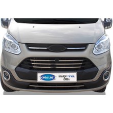 Omsa Ford Tourneo Custom Krom Ön Panjur 5 Parça 2012-2017 Arası