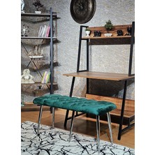 Sevinç Mobilya Metal Ayaklı Puf Bench, Antre Önü, Puf,bench Puf