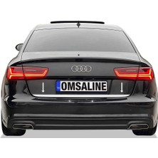 Omsa Audi A6 Krom Bagaj Alt Çıta 2018 ve Sonrası