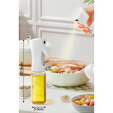 EA Home Concept Püskürtmeli Air Frey Cam Sprey Yağ Şişesi Zeytinyağı Limon Püskürtücü Yağdanlık 225 ml